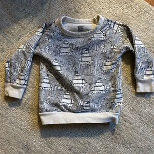 Winter Water Factory Sweatshirt in high seas print